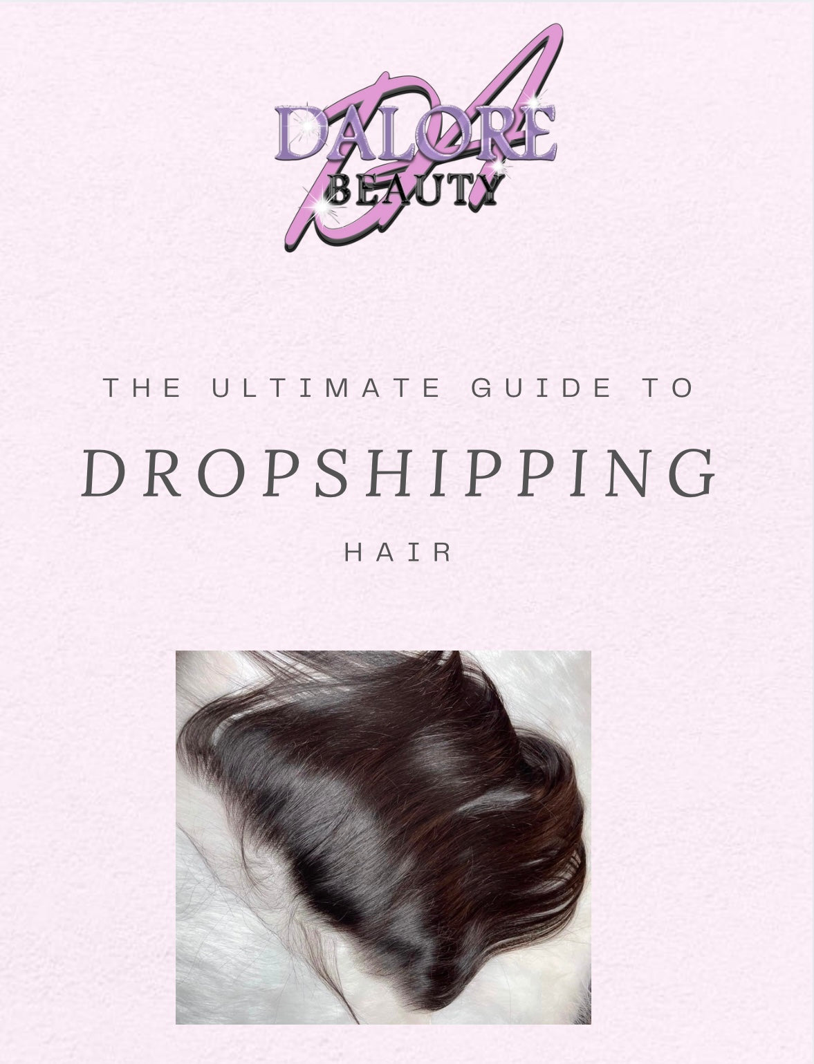 Drop Shipping Hair Ebook