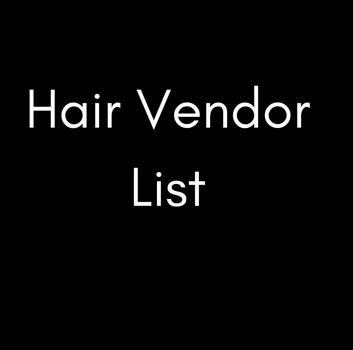 ALL 3 Hair Vendors DEAL (NO PHYSICAL ITEM)